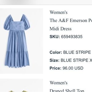 Abercrombie dress XL